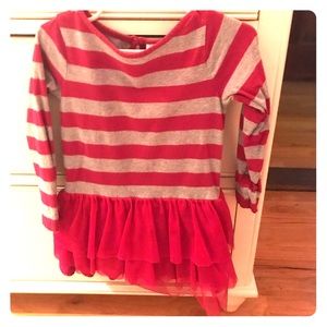 Mini Boden Dress with Tulle Size 2/3